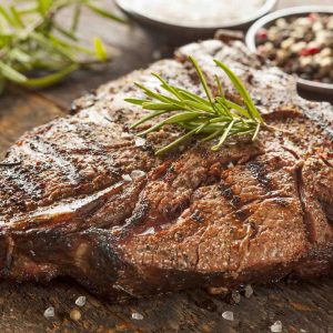 T-Bone Steak, Bison