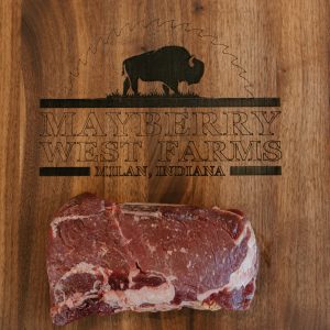Bison Top Sirloin Steak Mayberry West Farms Milan, IN