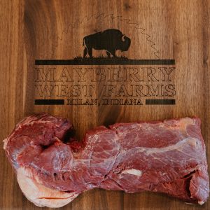 Bison Brisket Mayberry West Farms Milan, IN