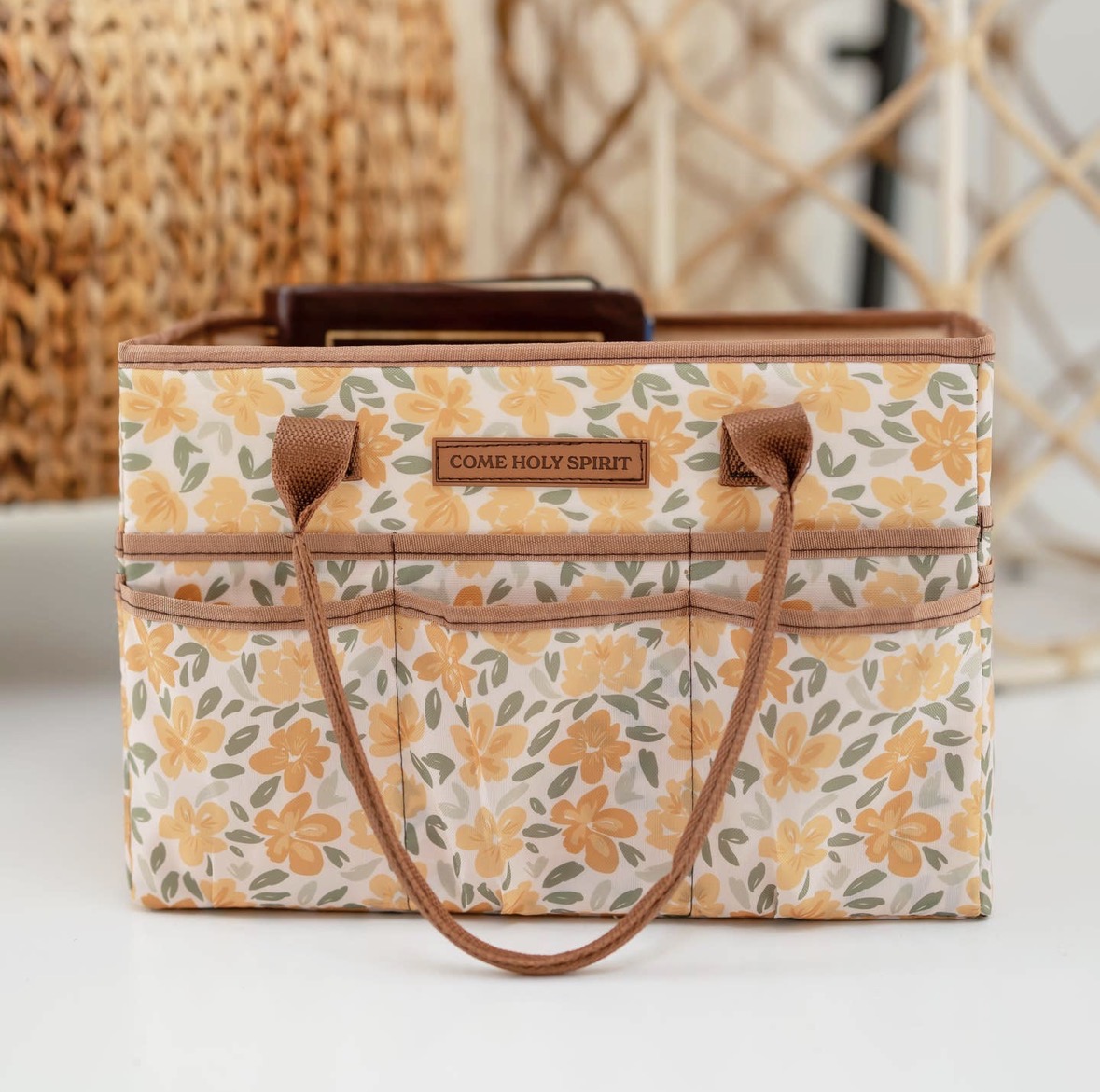 Prayer Corner Caddy, Yellow