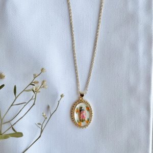 Dainty St. Monica Necklace
