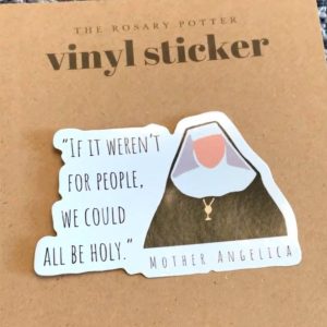 Mother Angelica Catholic Sticker