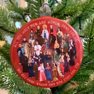Catholic Saints Christmas Ornament