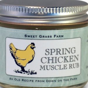 Spring Chicken Muscle Rub