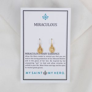 Miraculous Medal Earrings