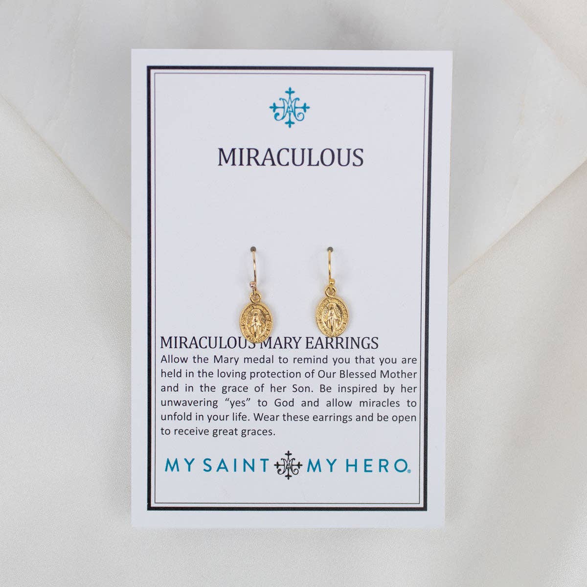Miraculous Medal Earrings