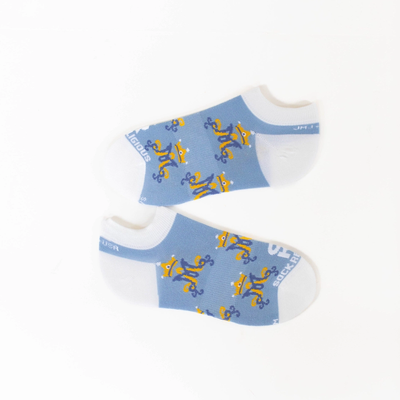 Marian Monogram No Show Socks - Image 2